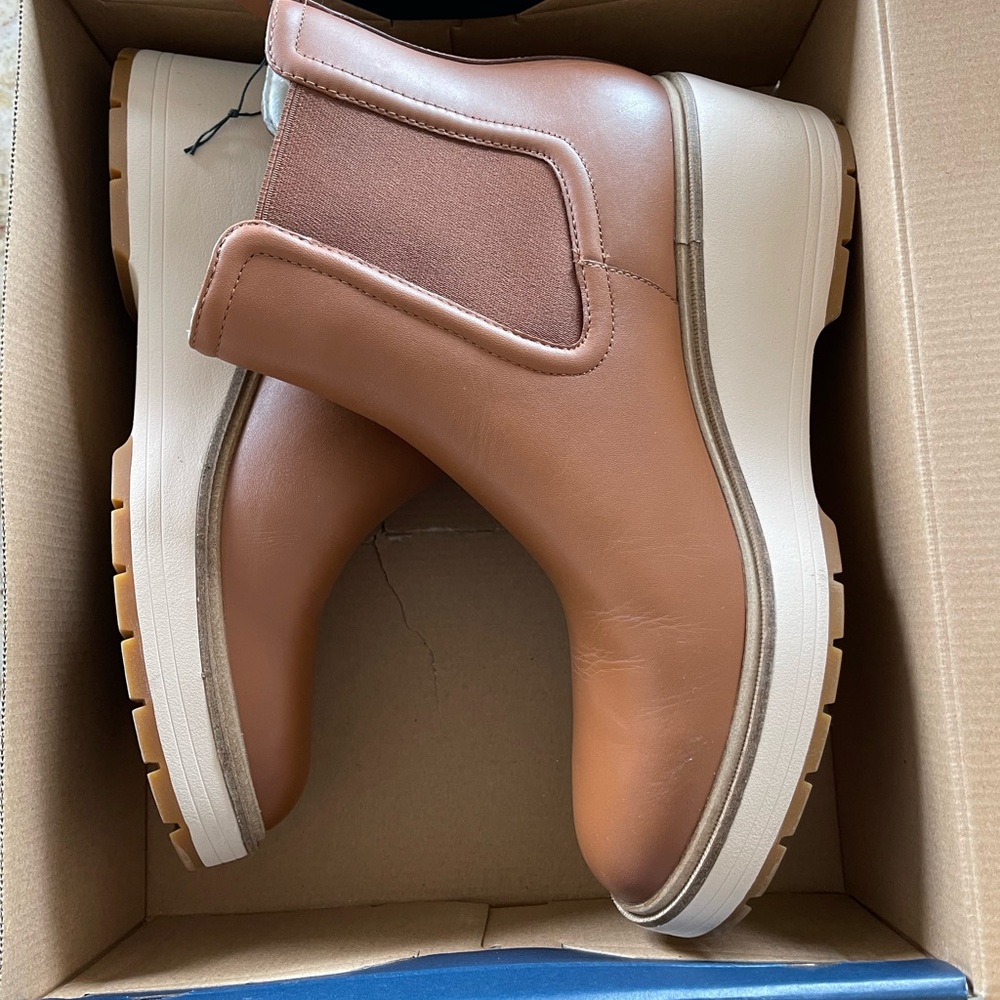 Cole Haan Tan Heeled Boots